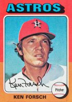 1975 Topps Mini #357 Ken Forsch Baseball Card