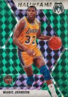 2019 Panini Mosaic #291 Magic Johnson Green Mosaic Basketball Card