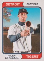 2023 Topps Heritage #48 Riley Greene Baseball Card