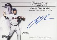 2005 Signature Moves #SM-JV Justin Verlander Baseball Card