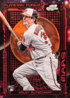 2023 Topps Cosmic Chrome Planetary Pursuit #1 Adley Rutschman Mars Baseball Card