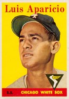 1958 Topps #85y Luis Aparicio Yellow Team Baseball Card