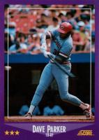1988 Score Glossy #17 Dave Parker Baseball Card