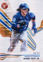 2024 Topps Pristine #144 Bobby Witt Jr. Pristine Gold Baseball Card
