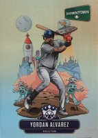2020 Panini Diamond Kings Downtown #D4 Yordan Alvarez Baseball Card