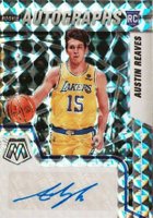 2021 Panini Mosaic Rookie Autographs Mosaic #RAMARV Austin Reaves Basketball Card
