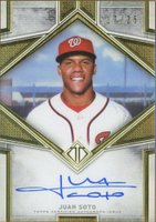 2019 Topps Transcendent Framed Transcendent Autographs #JS Juan Soto Baseball Card