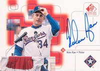 1999 SP Signature Autographs #NR Nolan Ryan Baseball Card