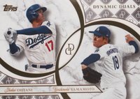 2024 Topps Dynamic Duals #1 Shohei Ohtani/Yoshinobu Yamamoto Baseball Card