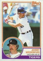 1983 Topps #536 John Wockenfuss Baseball Card