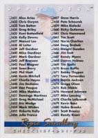 1993 Upper Deck #735 Checklist 631-735 Baseball Card