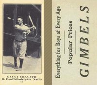 1916 Gimbels #41 Gavvy Cravath Baseball Card