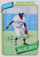 1980 Topps #558 Alfredo Griffin Baseball Card