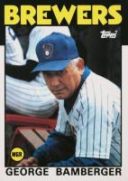 1986 Topps Tiffany #21 George Bamberger Baseball Card