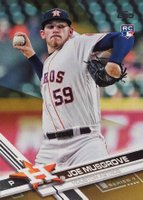 2017 Topps #219 Joe Musgrove Gold Baseball Card