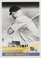 2018 Panini Donruss  #254 Mickey Mantle Batting Right Baseball Card