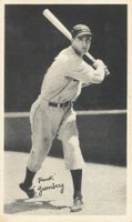 1936 National Chicle Fine Pens # Hank Greenberg Baseball Card