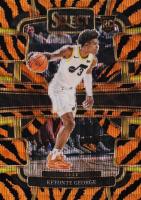 2023 Panini Select #75 Keyonte George Tiger Prizm Basketball Card
