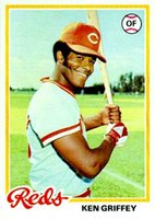 1978 Topps #80 Ken Griffey Baseball Card