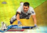 2018 Topps Chrome #192 Corey Seager Refractor Baseball Card