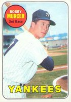 1969 Topps #657 Bobby Murcer Baseball Card