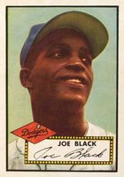 1952 Topps #321 Joe Black Baseball Card