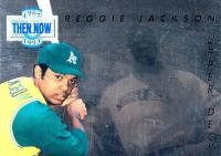 1993 Upper Deck Then & Now #TN16 Reggie Jackson Baseball Card