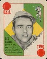 1951 Topps Blue Backs #18 Ned Garver Baseball Card
