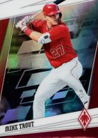 2020 Panini Chronicles Phoenix #9 Mike Trout Holo Baseball Card