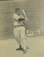 1934 Batter Up #141 Zeke Bonura Baseball Card