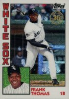 2019 Topps Silver Pack 1984 Chrome Promo  #17 Frank Thomas Baseball Card