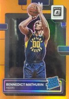 2022 Panini Donruss Optic #209 Bennedict Mathurin Orange Basketball Card