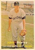 1957 Topps #227 Jerry Staley Baseball Card