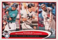 2012 Topps #119 AL Batting Avg. Leaders Baseball Card