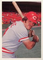 1986 Topps Pete Rose Set #93 Pete Rose Reds Batting Left Baseball Card