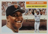 2005 Topps Heritage  #61 Barry Bonds Baseball Card