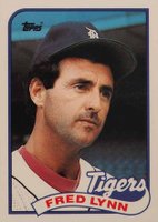 1989 Topps Tiffany #416 Fred Lynn Baseball Card