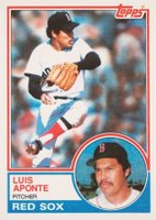 1983 Topps #577 Luis Aponte Baseball Card