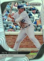 2020 Panini Prizm #66 Pete Alonso Silver Prizm Baseball Card