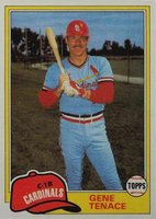 1981 Topps #842 Gene Tenace Traded Baseball Card