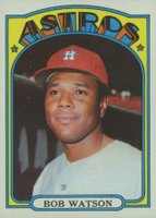1972 Topps #355 Bob Watson Baseball Card