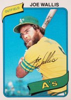 1980 Topps #562 Joe Wallis Baseball Card