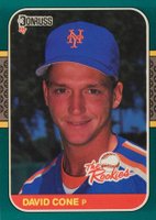 1987 Donruss Rookies #35 David Cone Baseball Card