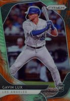 2020 Panini Prizm #198 Gavin Lux Cosmic Haze Prizm Baseball Card