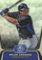 2012 Bowman Platinum Prospects #BPP2 Nolan Arenado Baseball Card