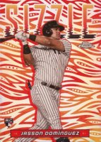 2024 Topps Chrome Update Sizzle #SIZ4 Jasson Dominguez Baseball Card