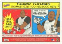 2004 Bazooka Comics #BC22 Frank Thomas Baseball Card