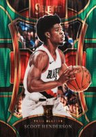 2023 Panini Select #324 Scoot Henderson Green Shock Basketball Card