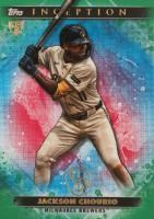 2024 Topps Inception #95 Jackson Chourio Green Baseball Card