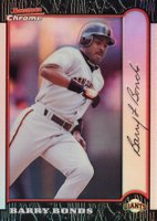 1999 Bowman Chrome #34 Barry Bonds Refractor Baseball Card